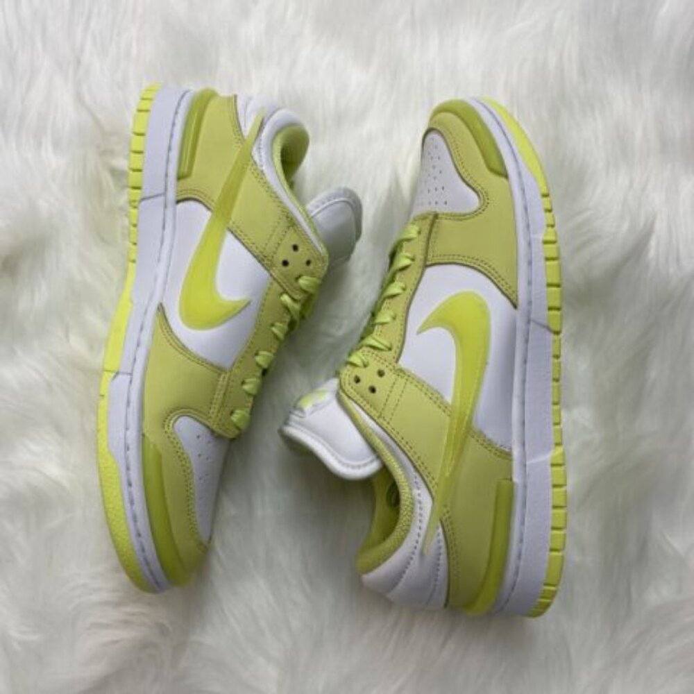 Nike Dunk Low Twist Low Womens Sportswear Shoes Green DZ2794-700 VNDS Size 9 - Picture 2 of 7